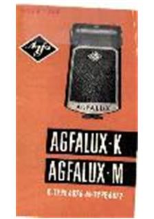 Agfa Agfalux K manual. Camera Instructions.